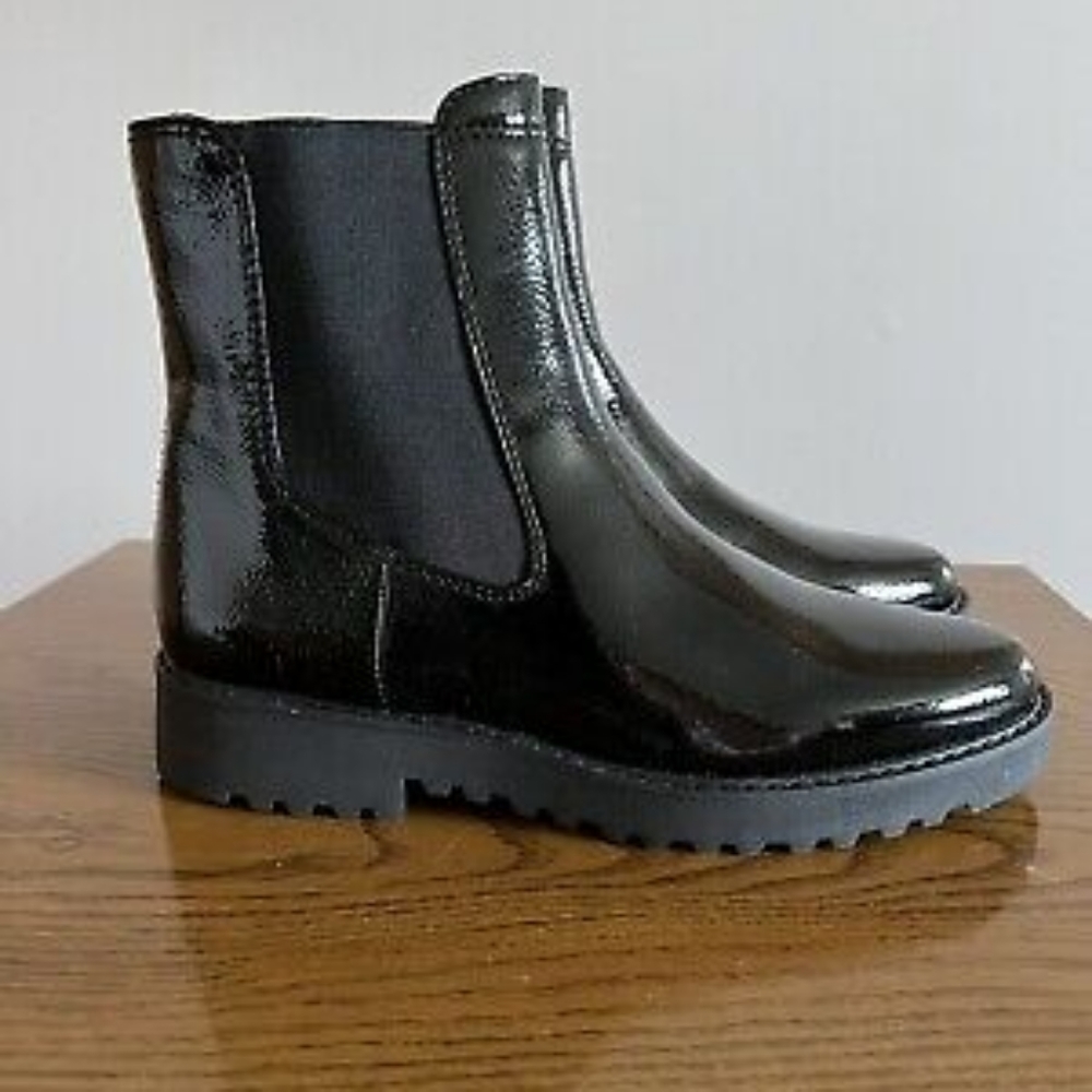 Franco Sarto Carian Chelsea Faux Leather Boots